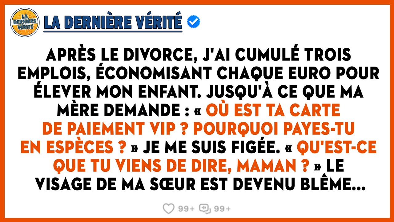À La Caisse, Ma Mère M'a Demandé : “Où Est Ta Carte Vip ? Pourquoi Payer En Espèces ?” Je Me...