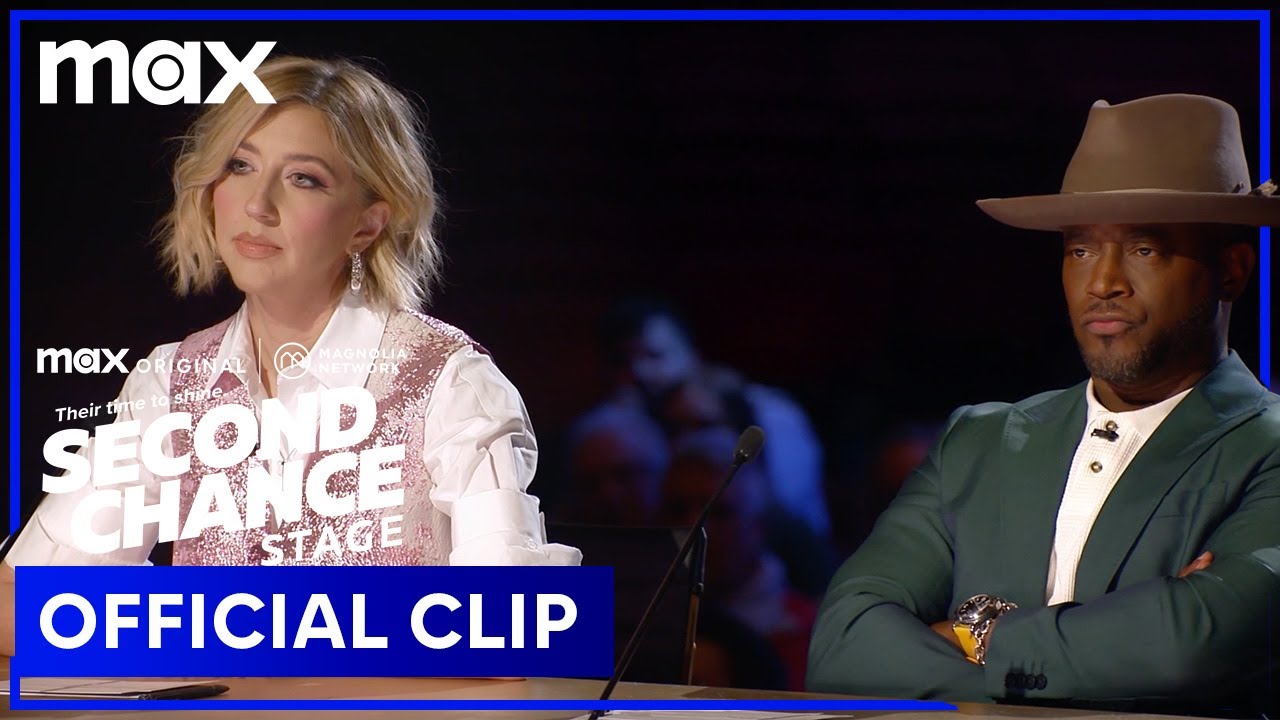 Taye Diggs, & Heidi Gardner Judge Paul Harvey’s Performance | Second Chance Stage | Max Family