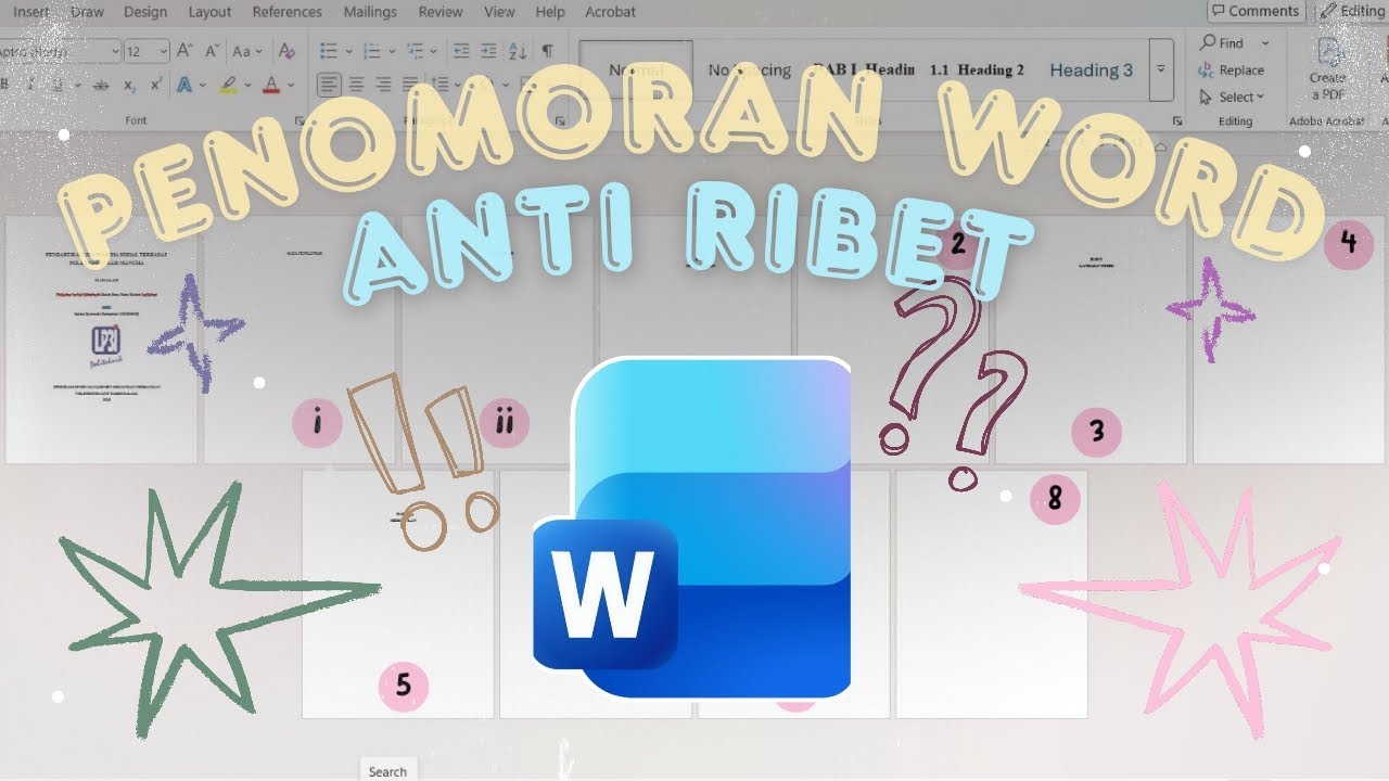 Cara Membuat Penomoran Halaman pada Makalah di Microsoft Word