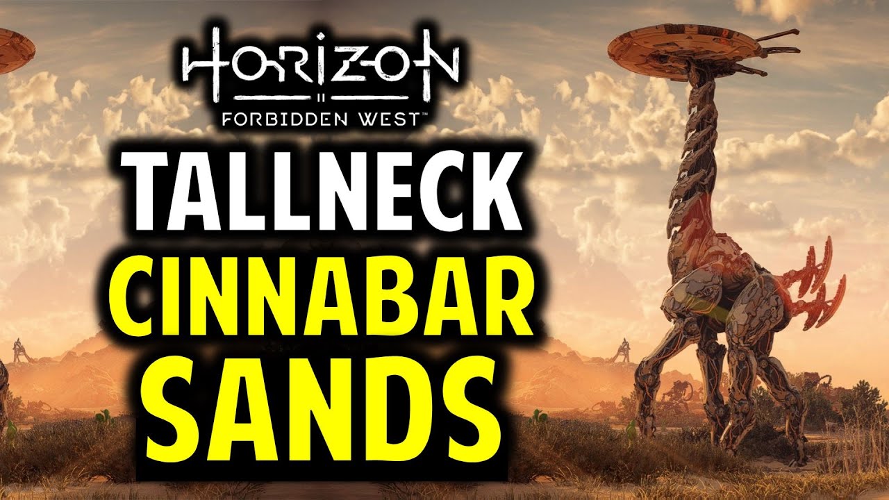 Cinnabar Sands Tallneck: How to Climb the Dish & Override the Tallneck | Horizon Forbidden West