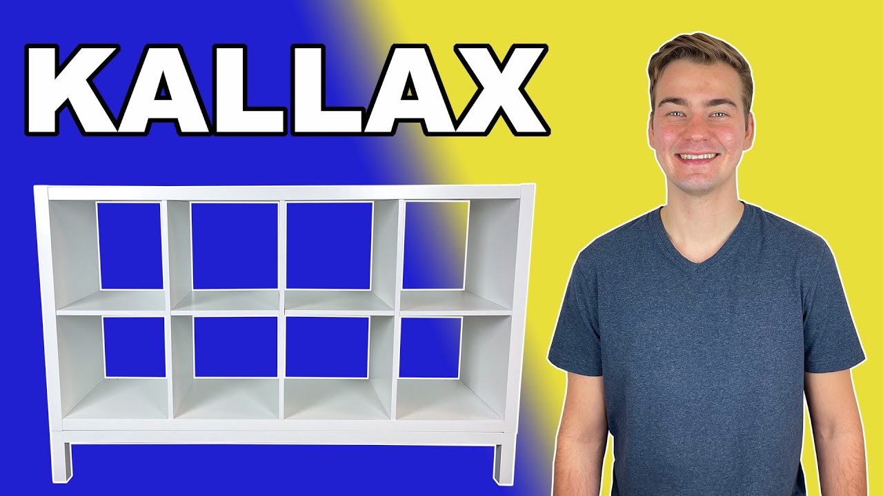 KALLAX Shelving Unit with Underframe IKEA Tutorial