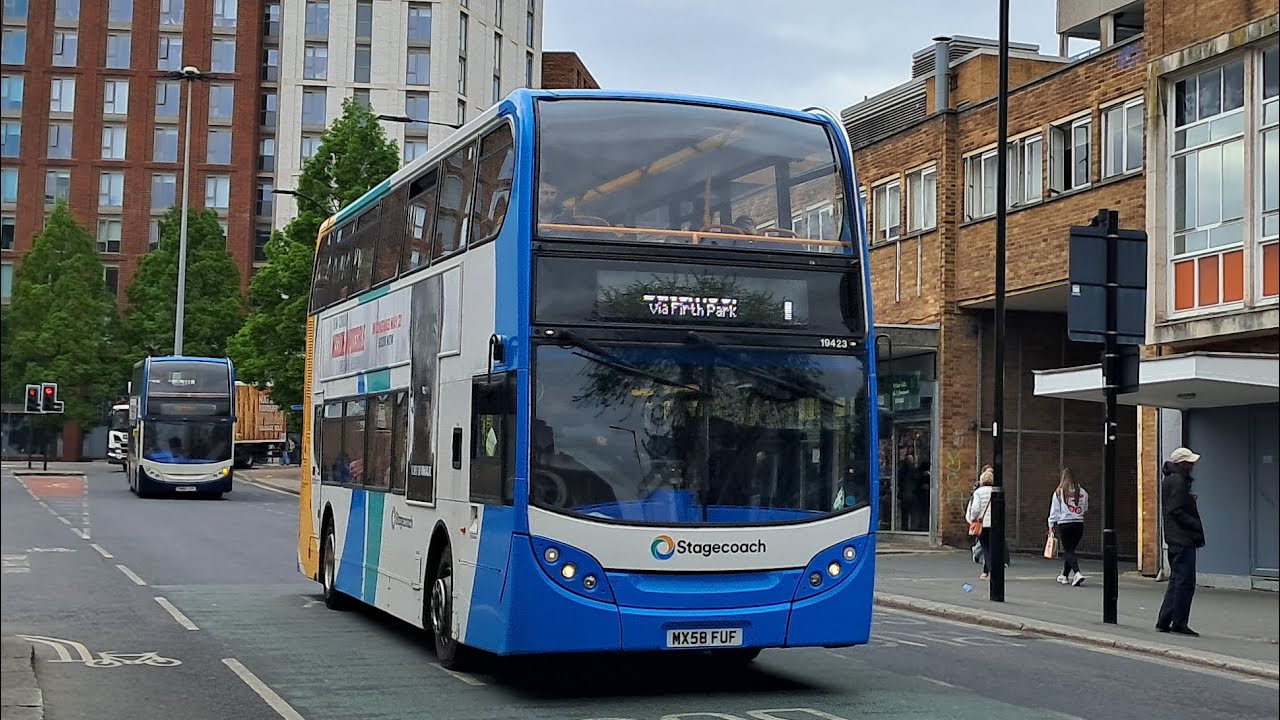 *Beast* 19423 MX58 FUF ADL E400 Trident on the 1 | Stagecoach Yorkshire