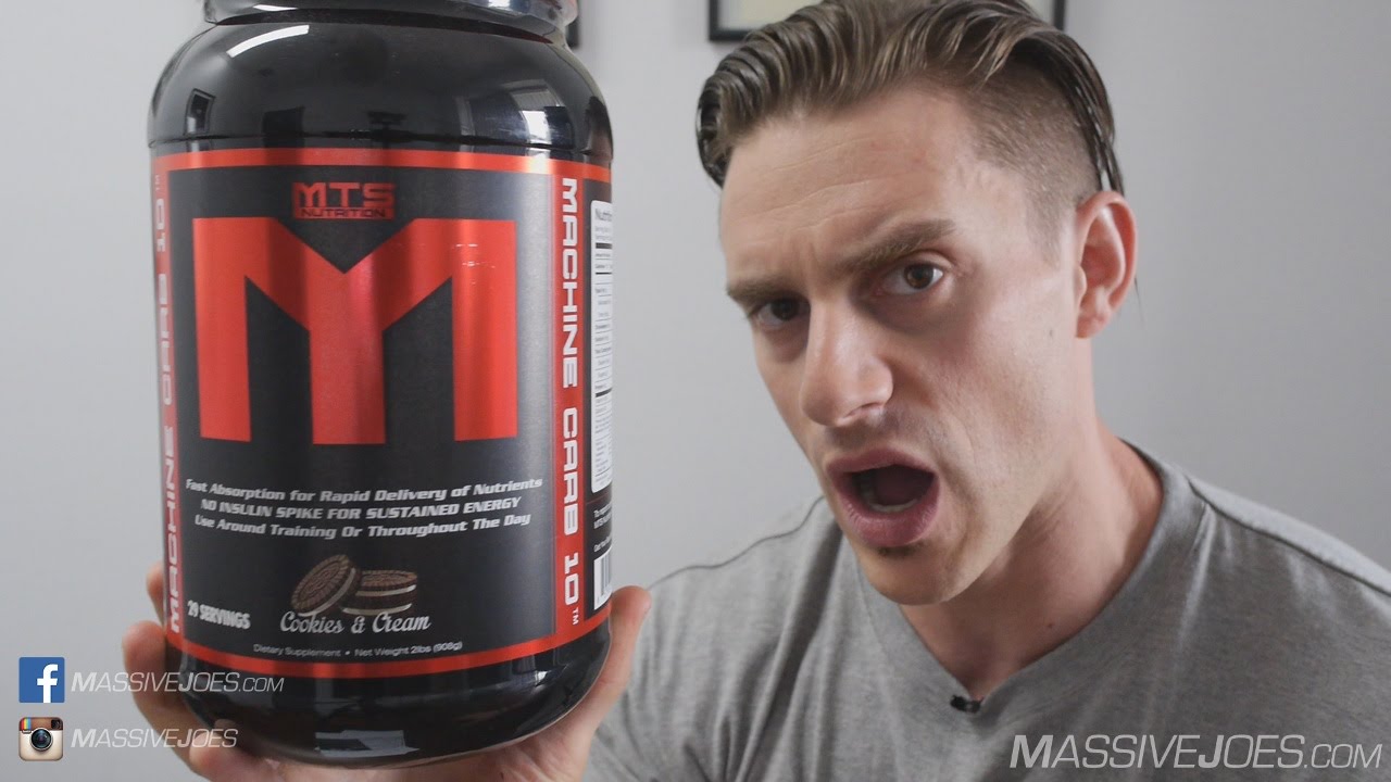 MTS Nutrition Machine Carb 10 Carbohydrate Supplement Review - MassiveJoes.com Raw Review