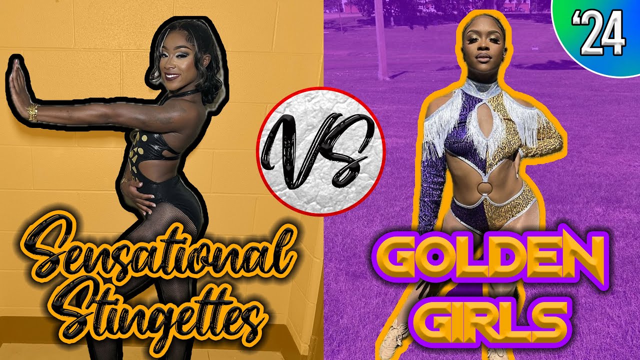 Sensational Stingettes против Golden Girls | Port City Classic 2024 | ОБЗОР битвы 5-й четверти 🖤💛x💛💜
