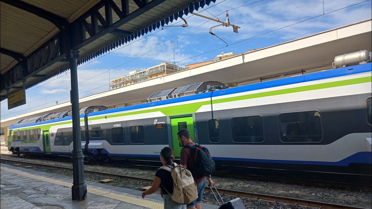A train journey from Catania to Syracuse (Siracusa), Sicily