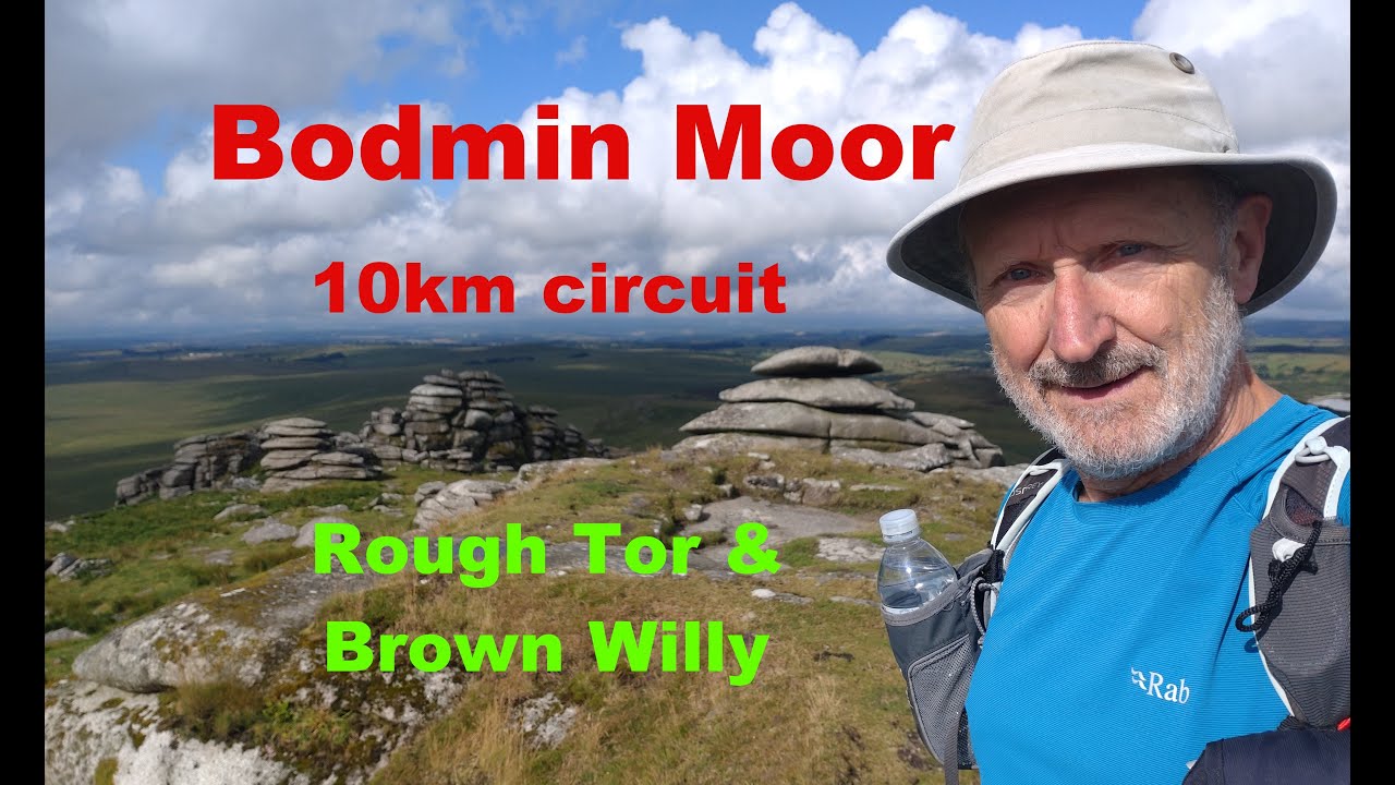 Cornwall - Walking over Bodmin Moor Rough Tor and Brown Willy