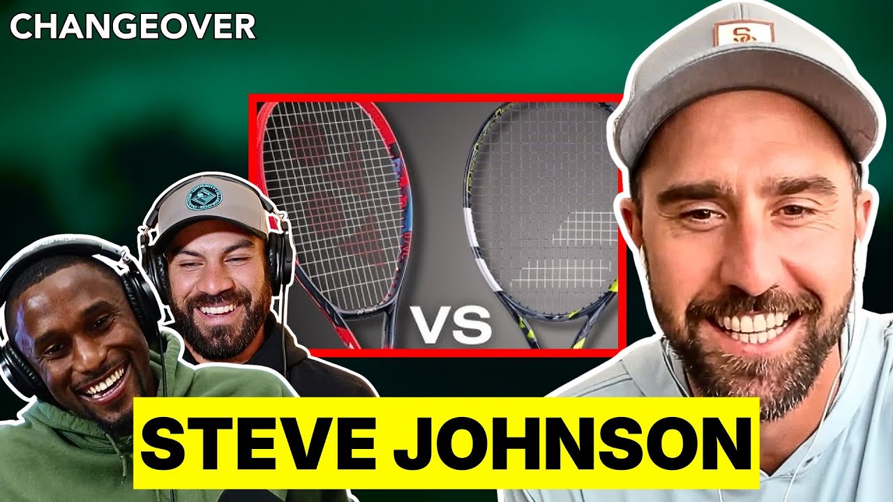 Steve Johnson: Babolat vs Yonex, Playing Federer, Shelton vs Stevie in College & Nothing Major