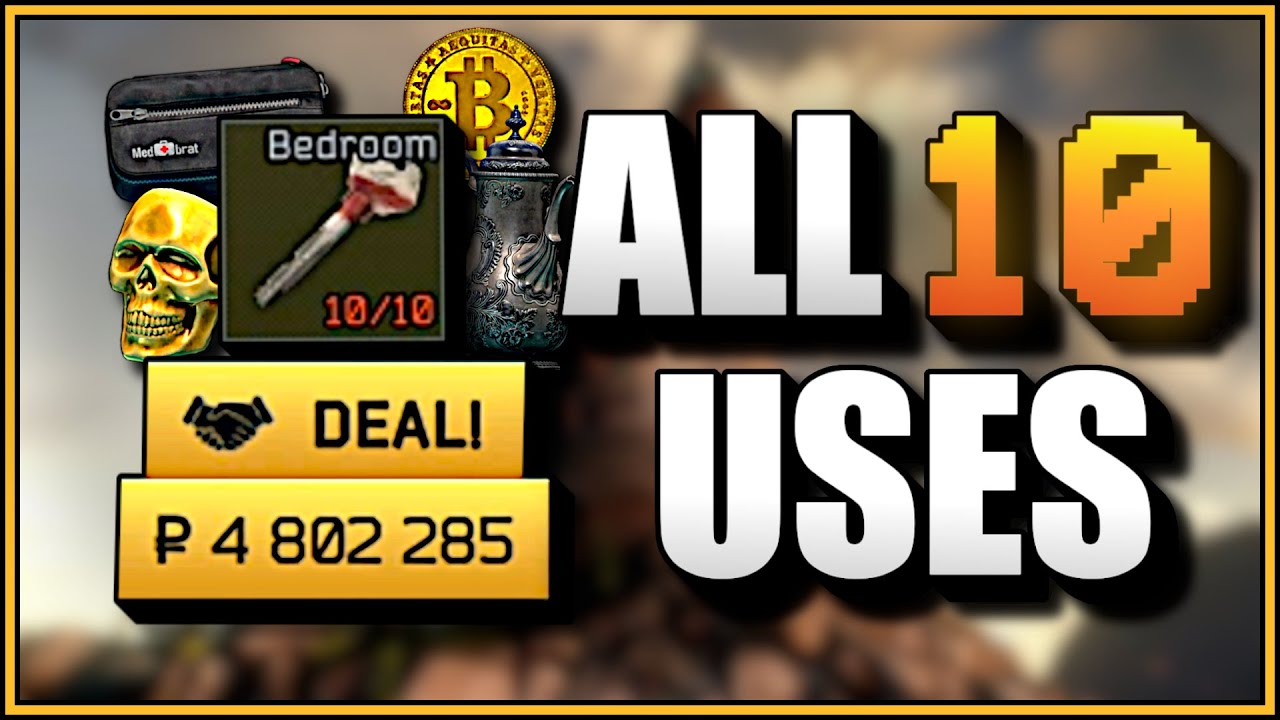 Can you profit off of 1 Shared Bedroom Marked Key? - Tarkov PvE