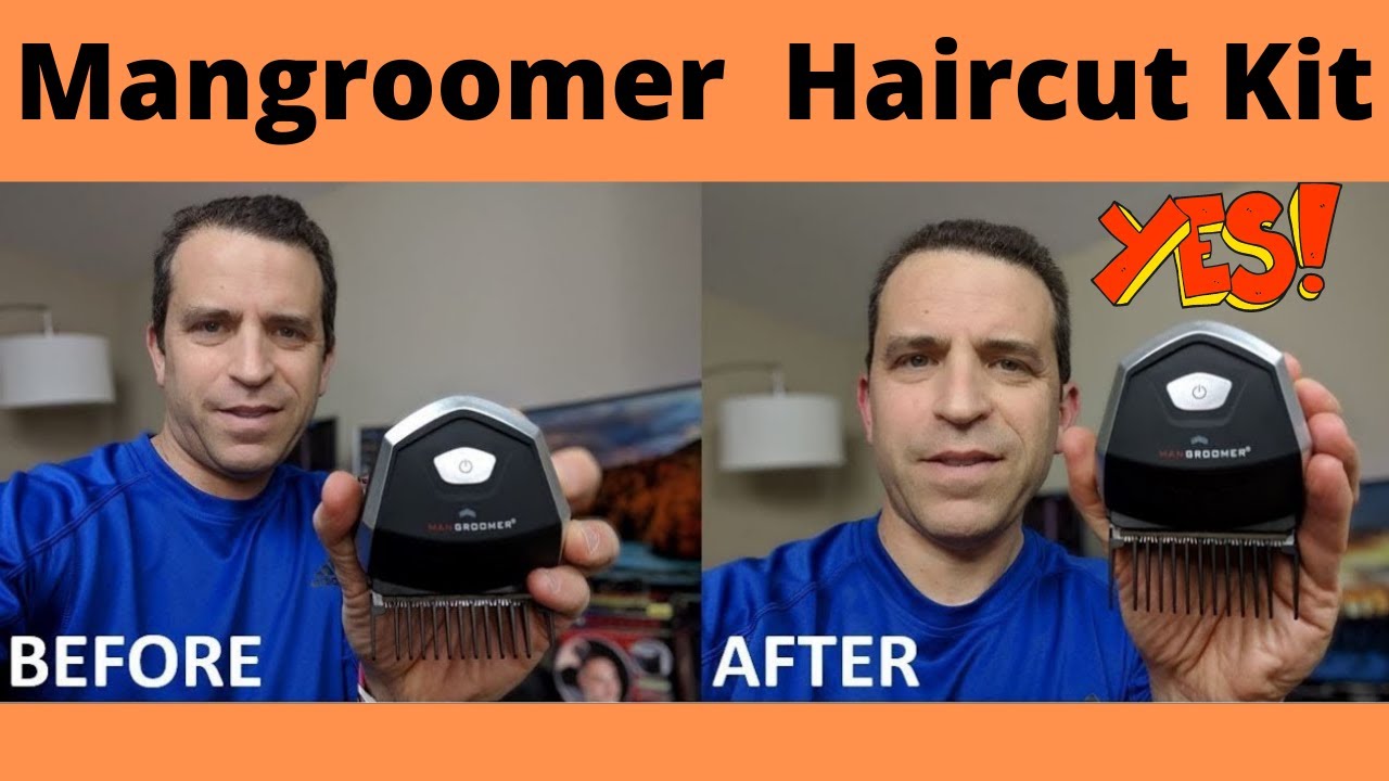 How Do You Cut Your Own Hair  Review - Mangroomer Ultimate Pro Self Haircut Kit Review And Demo