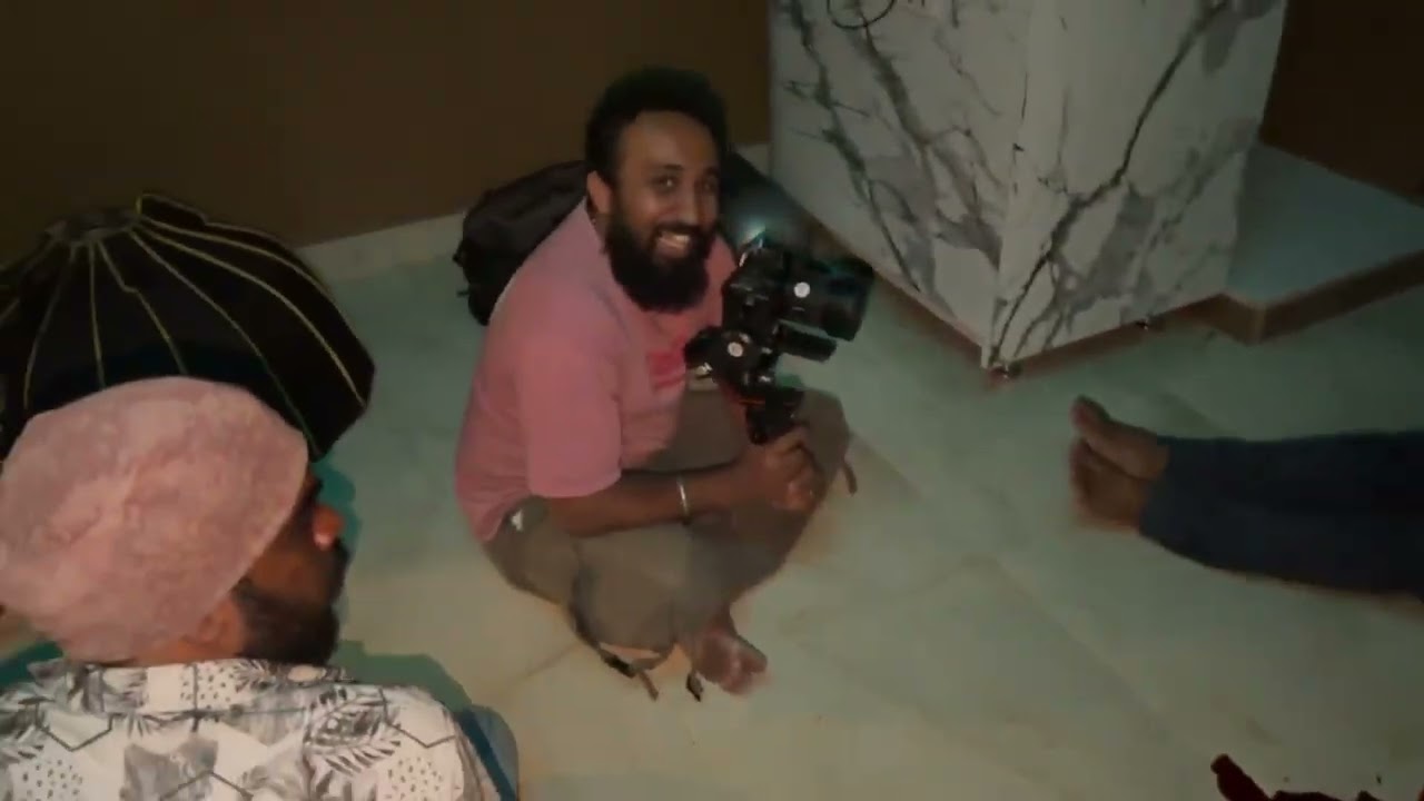 THE BLIND MAKING VIDEO