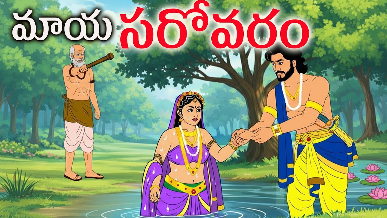 Telugu Stories | మాయ సరోవరం | Stories in Telugu | Kannayya Toon Stories