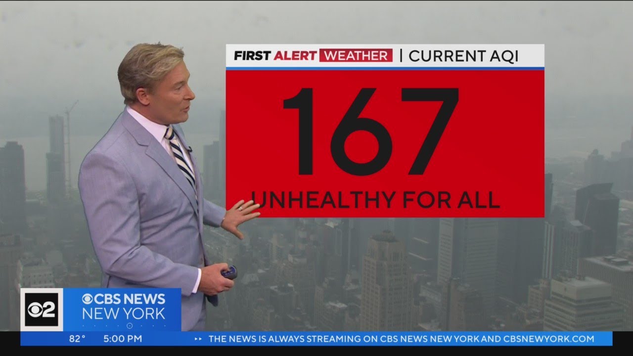 First Alert Forecast: Yellow Alert issued for unhealthy air quality