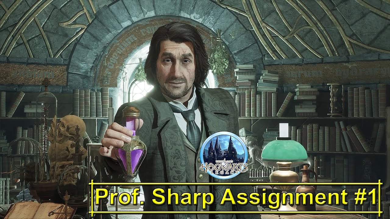 Professor Sharp Assignment 1 - Hogwarts Legacy | No Commentary