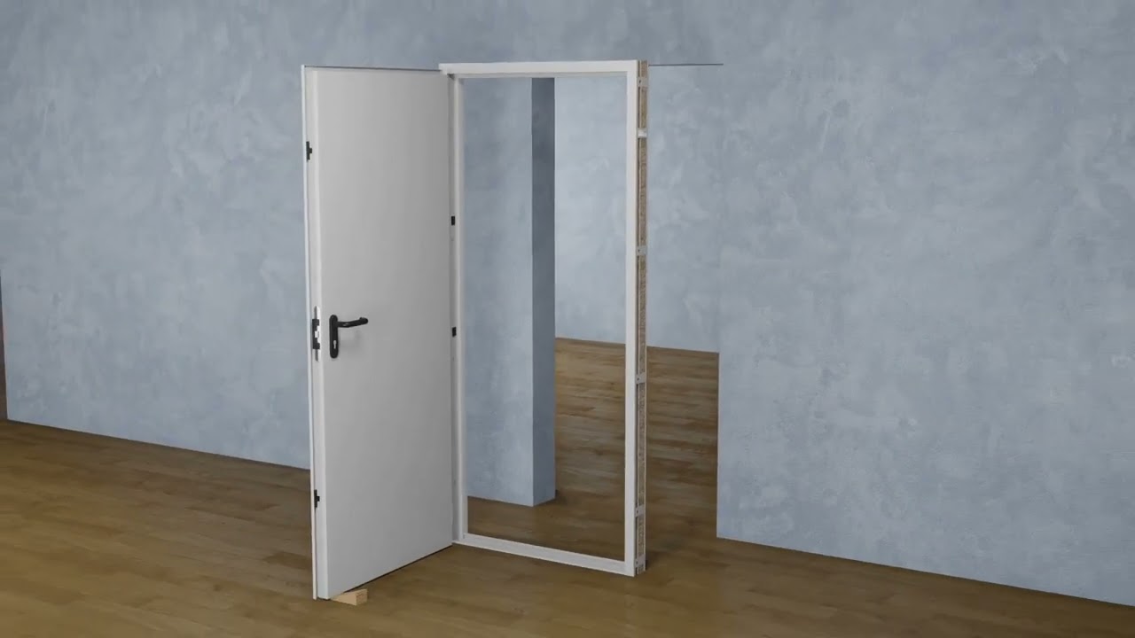 TELAIO TUBOLARE SU PARETE MURATURA
