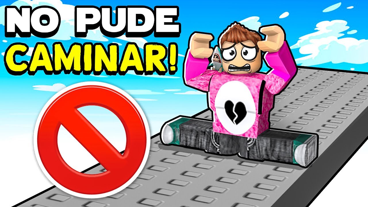 😱 Roblox pero... TENGO LAS PIERNAS ROTAS 😭 Cerso roblox