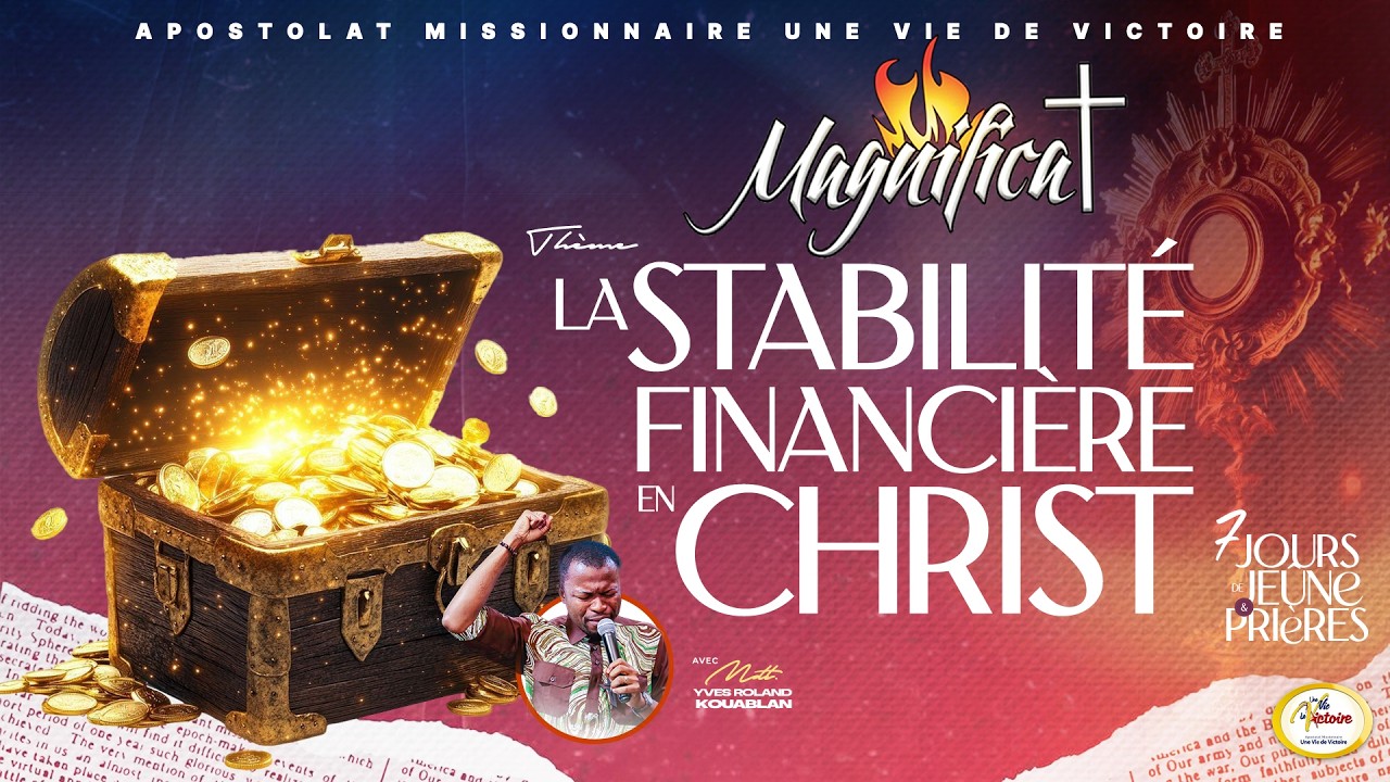 LA STABILITE FINANCIERE EN CHRIST - MDT YVES ROLAND KOUABLAN