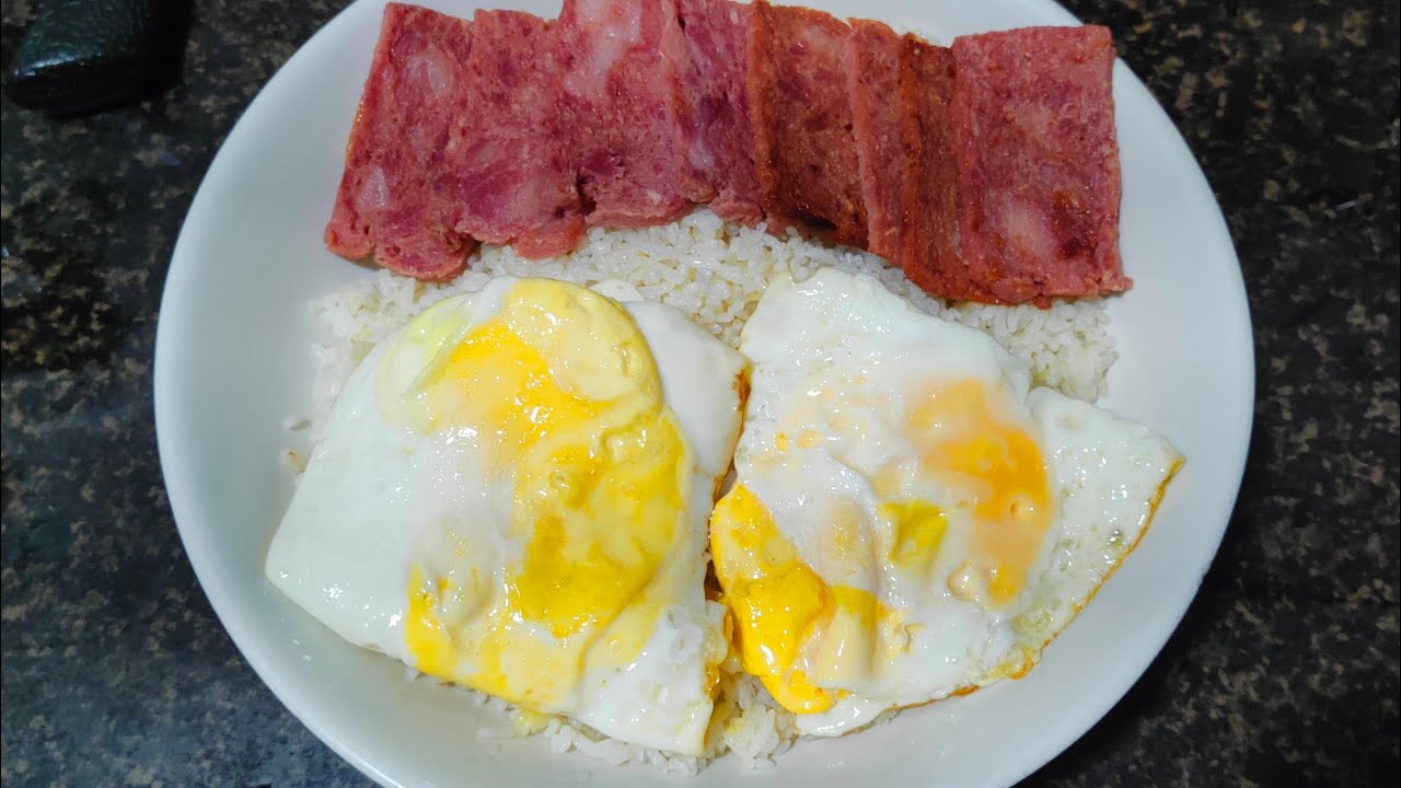 HAMSILOG for our Breakfast
