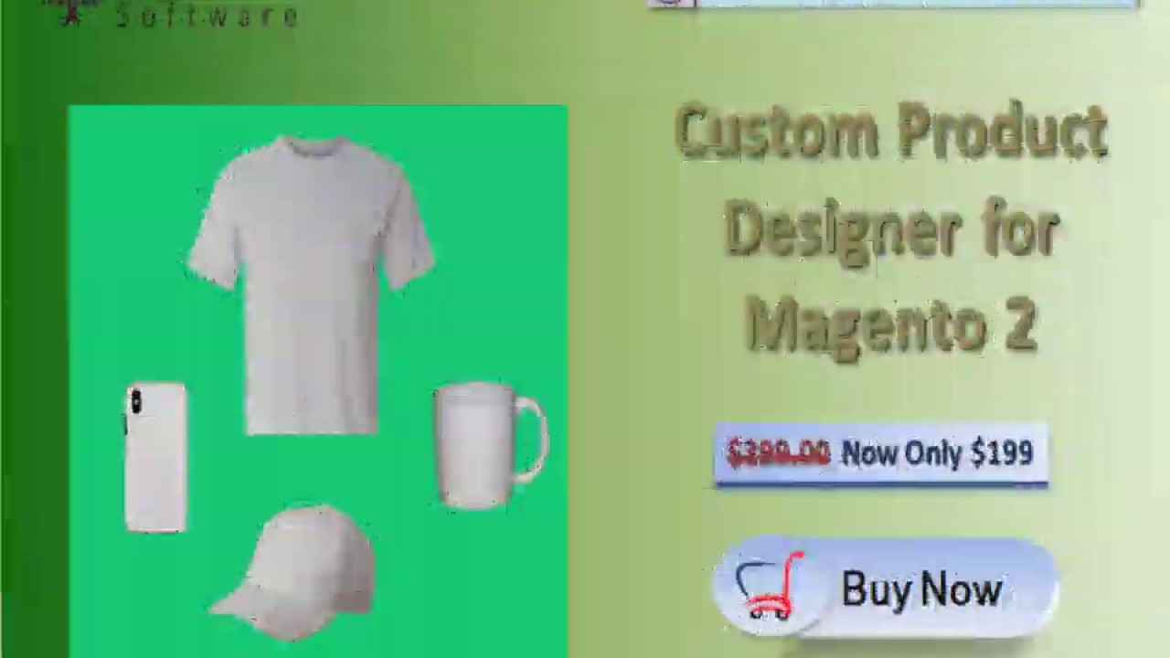 Magento 2 Custom Product Designer Extension | 50% OFF