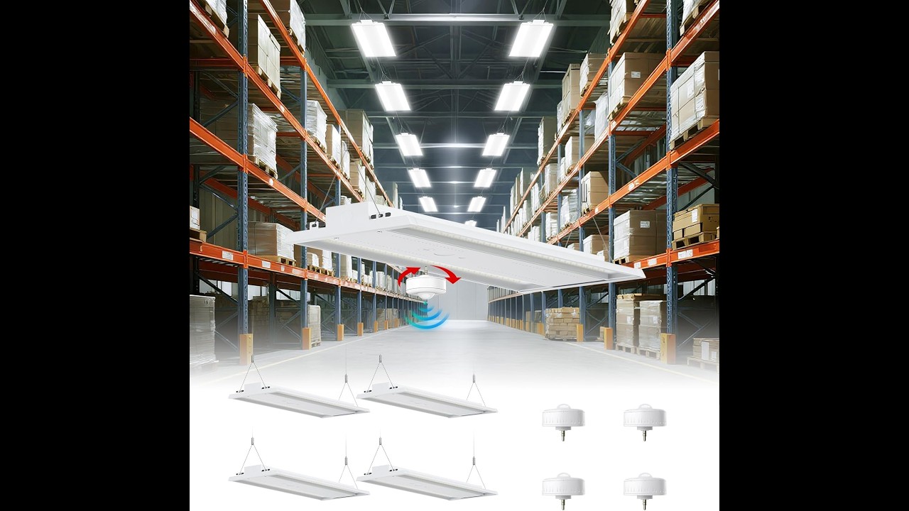 Review: YXL 300W LED Linear High Bay Light – Motion Sensor & 45,000LM Brightness