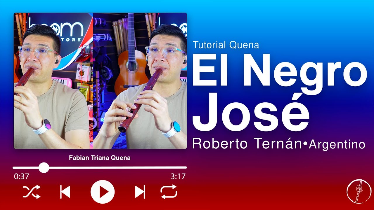 El Negro José • Roberto Ternán • Cover Quena Versión illapu
