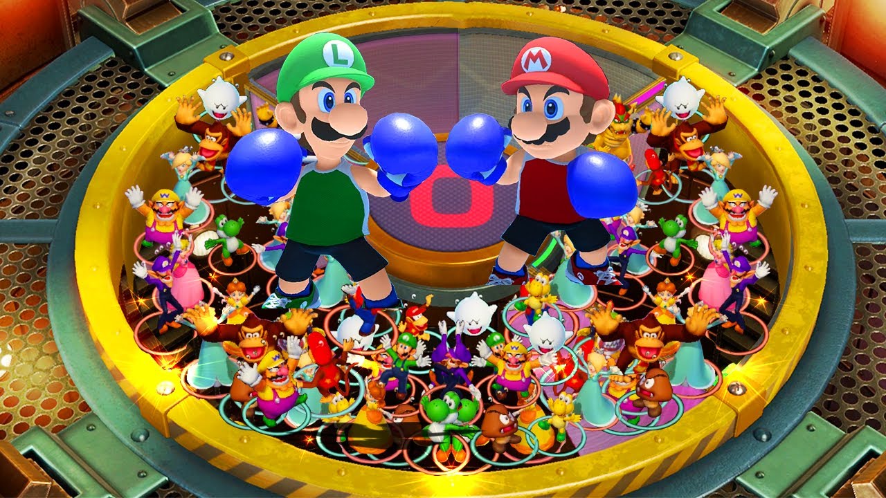 Super Mario Party - Team Family Battles - Mario Brothers vs Wario Brothers (Mod Version)