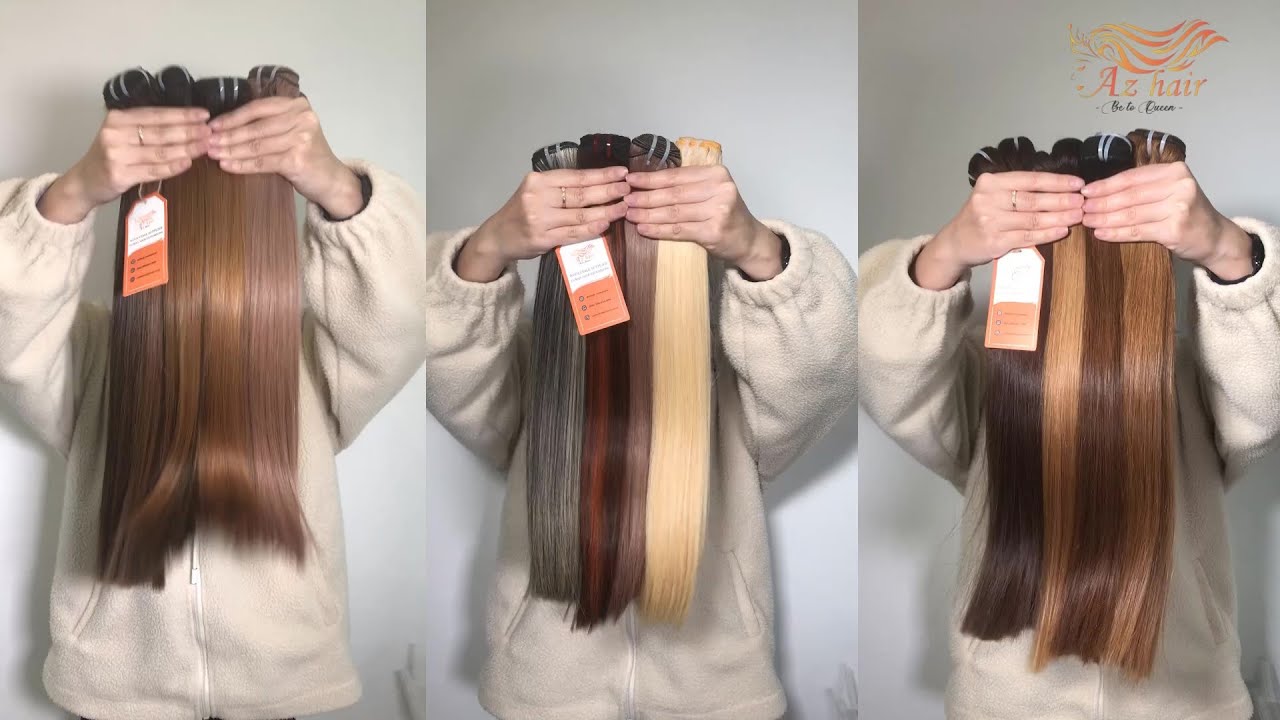 WEFT HAIR | VIETNAMESE RAW HAIR QUALITY  | AZ HAIR COMPANY THE BIGGEST HAIR SUPPLIER IN VIETNAM.