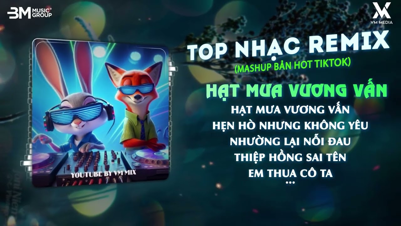Hạt Mưa Vương Vấn, Hẹn H&ograve; Nhưng Kh&ocirc;ng Y&ecirc;u, Nhường Lại Nỗi Đau - TOP Nhạc Remix TikTok Hay Nhất 2026