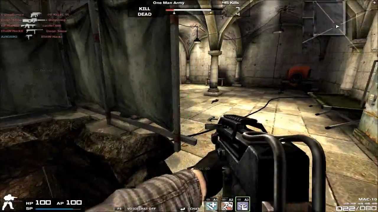 Combat Arms: MAC-10 Gameplay