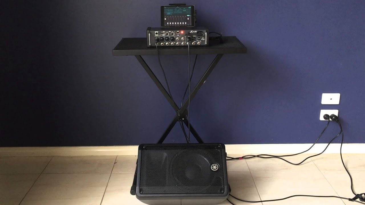 Behringer X AIR XR12 - does it affect the sound of a Yamaha CP4?