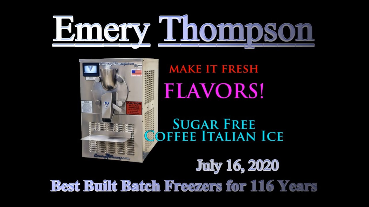 Sugar Free Coffee Italian Ice