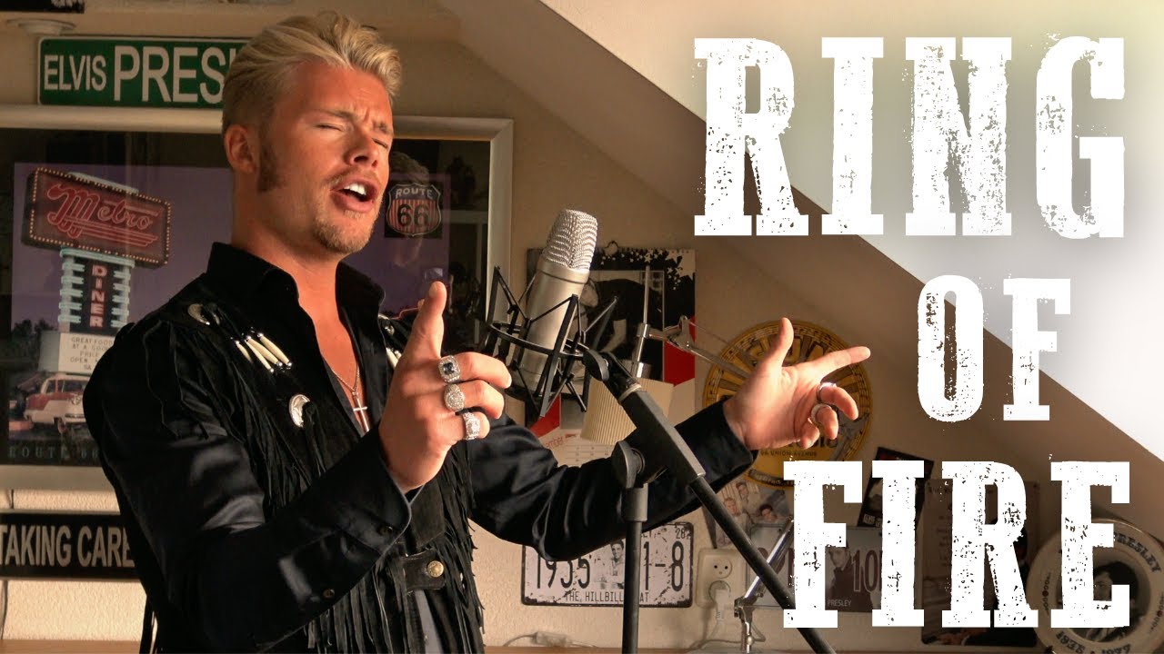 Johnny Cash - Ring Of Fire (Bart van Gijn Cover)