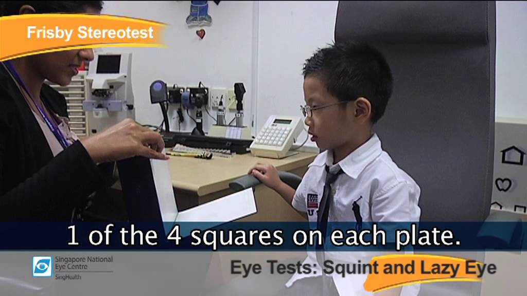 Squint and Lazy Eye Tests @ SNEC