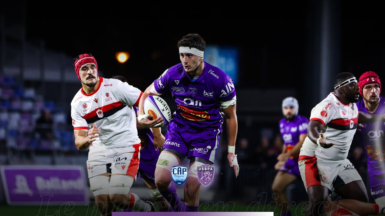 [DIRECT - J10 NATIONALE] ⚔️ P&eacute;rigueux vs USBPA Rugby