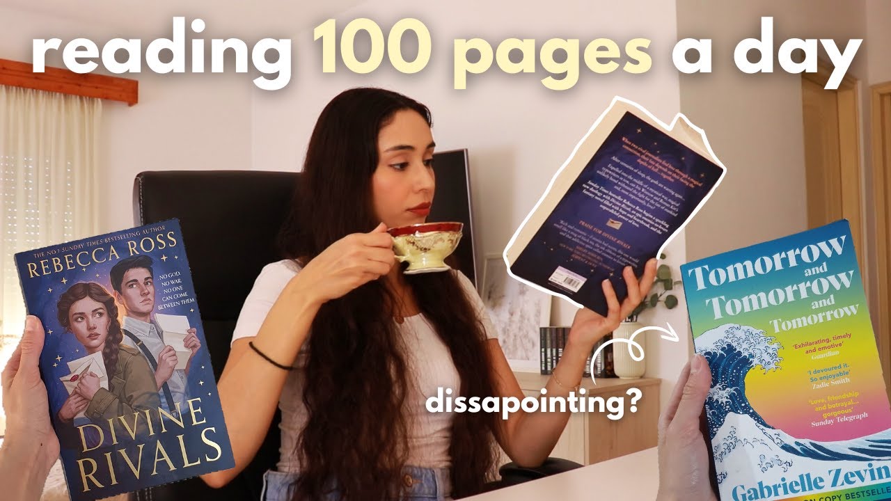 Я пытался читать по 100 СТРАНИЦ в день в течение НЕДЕЛИ 📚🎧 читаю видеоблог