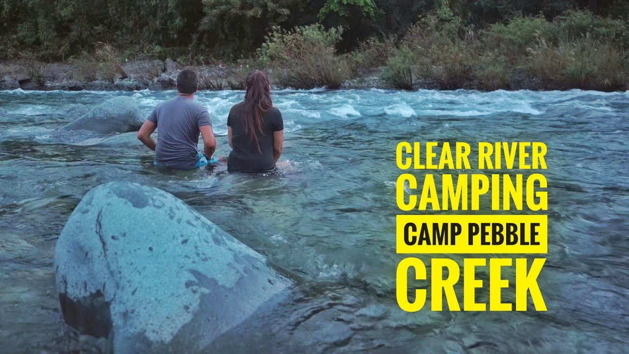 Camping beside one of the clearest rivers | River Camping | Camp Pebble Creek Mayantoc Tarlac