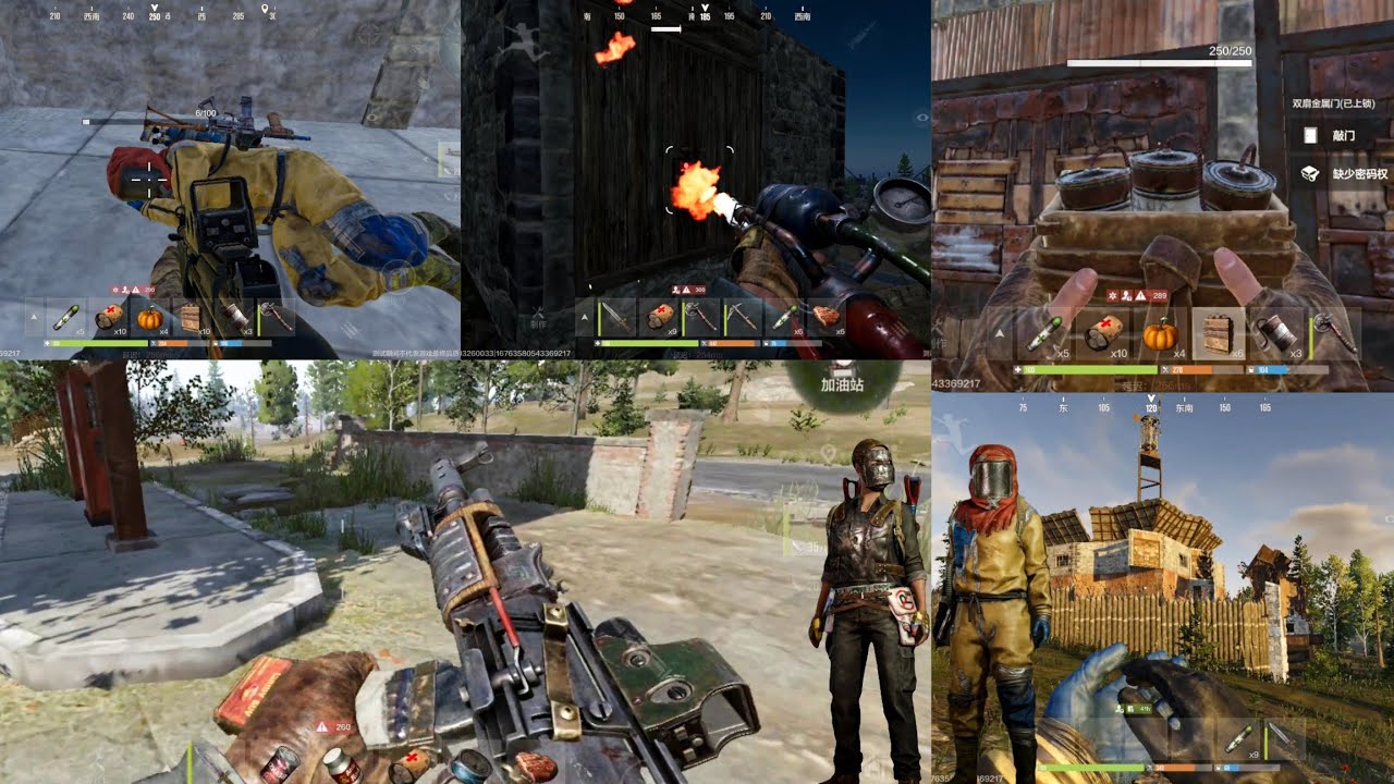 Rust mobile: solo راست موبايل سولو فعلت كل شيء