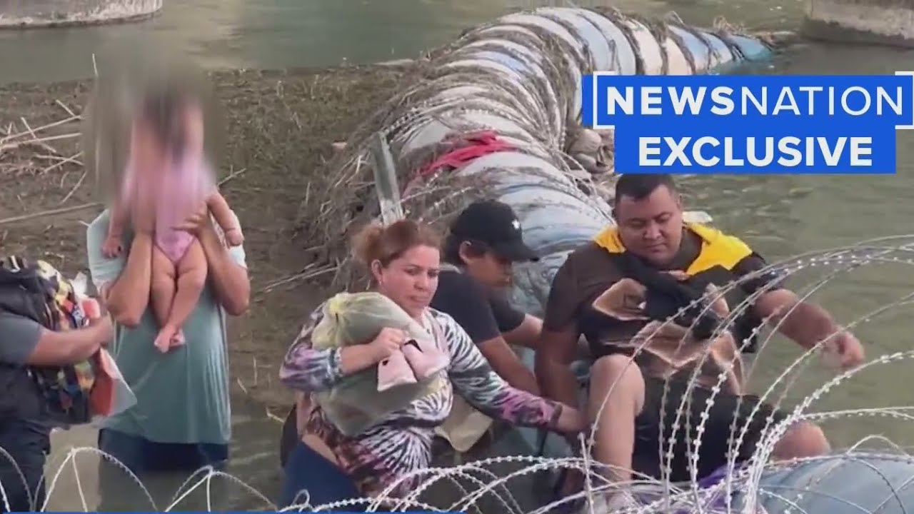Illegal migrant crossings spike in Eagle Pass, Texas | NewsNation Prime