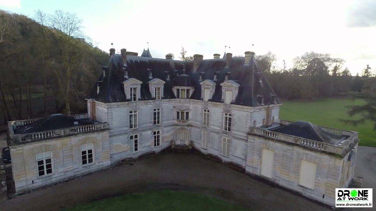 Le Chateau d'Acquigny - DRONE AT WORK
