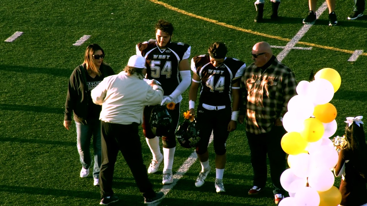 Football and Cheer Senior Night 2021