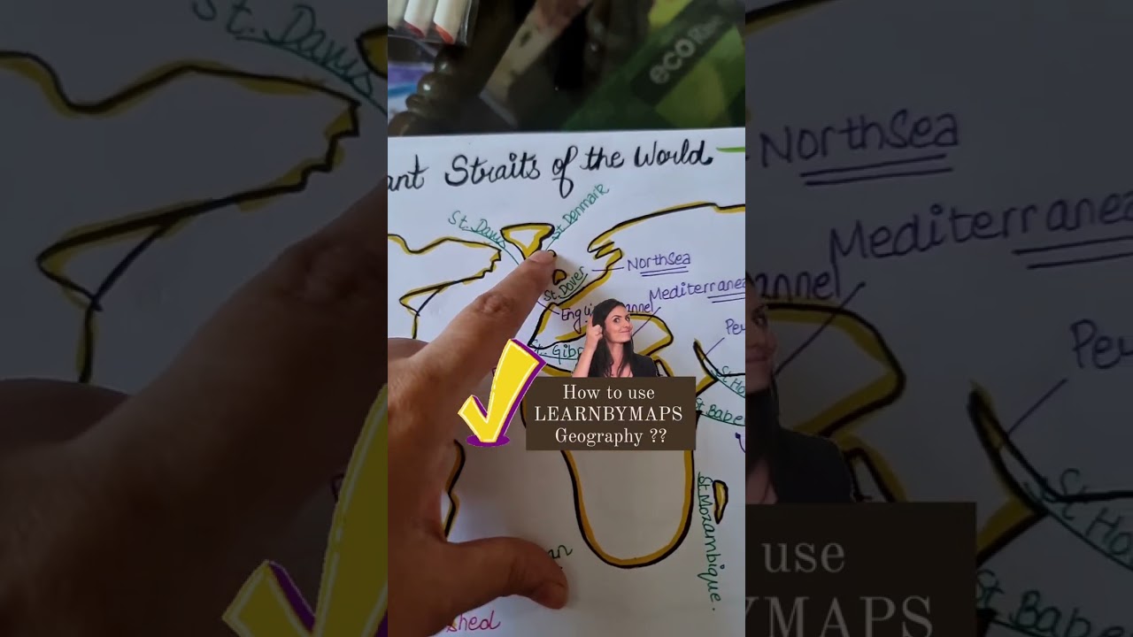 How to use #LEARNBYMAPS Best #UPSC Material