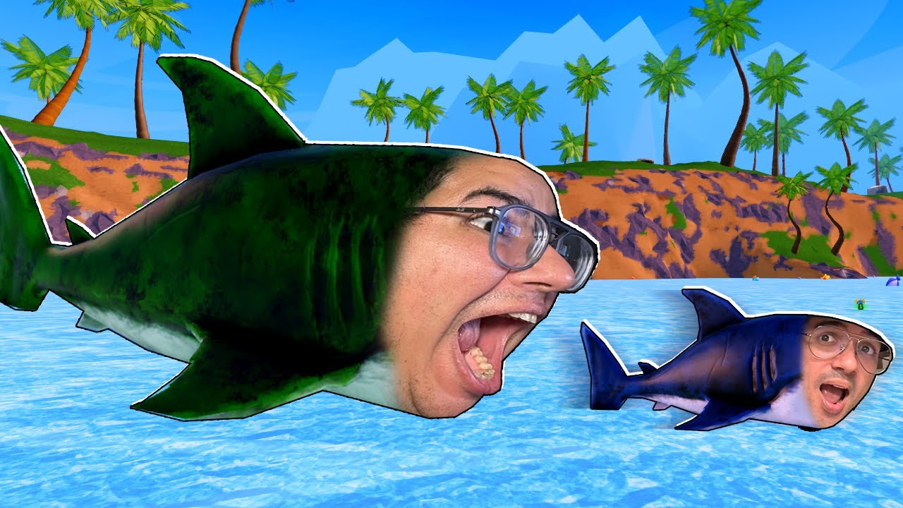 VIREI UM TUBARÃO EM MINIATURA NO MAR CHEIO DE MEGALODONS! (fui devorado?)