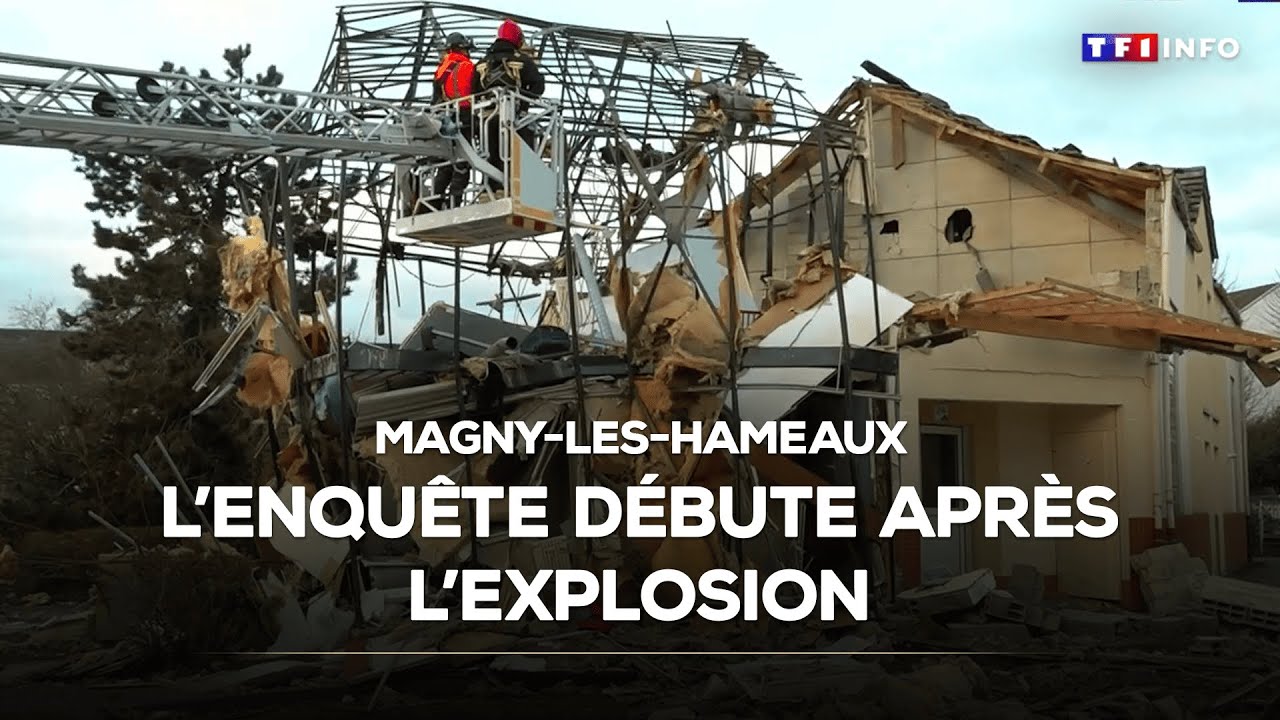 Magny-les-Hameaux: L’enquête débute après l’explosion｜TF1 INFO