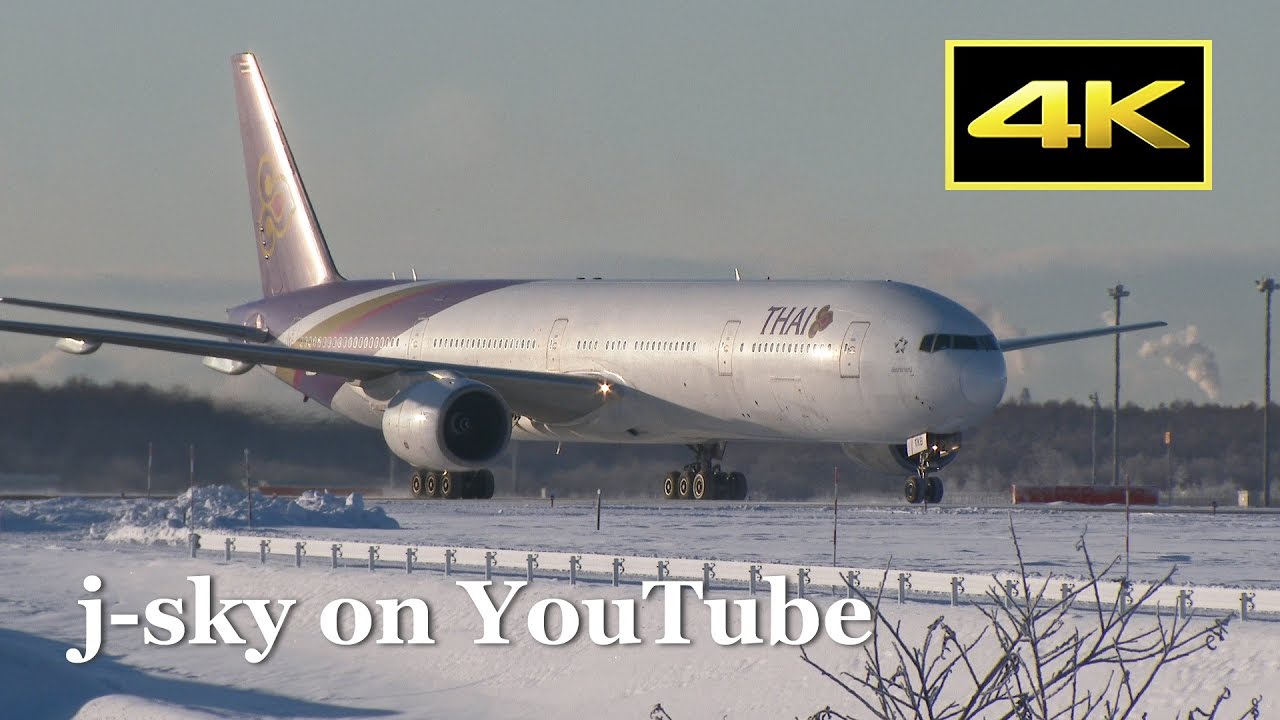 [4K] 30 Minutes Plane Spotting Compilation in Snow - New Chitose Airport [CTS/RJCC] / 雪の新千歳空港