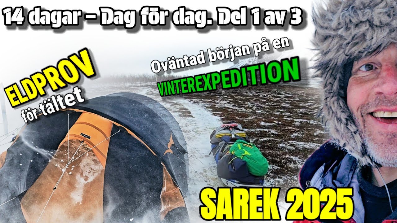Sarek 14 dagar – Dag för dag. Del 1