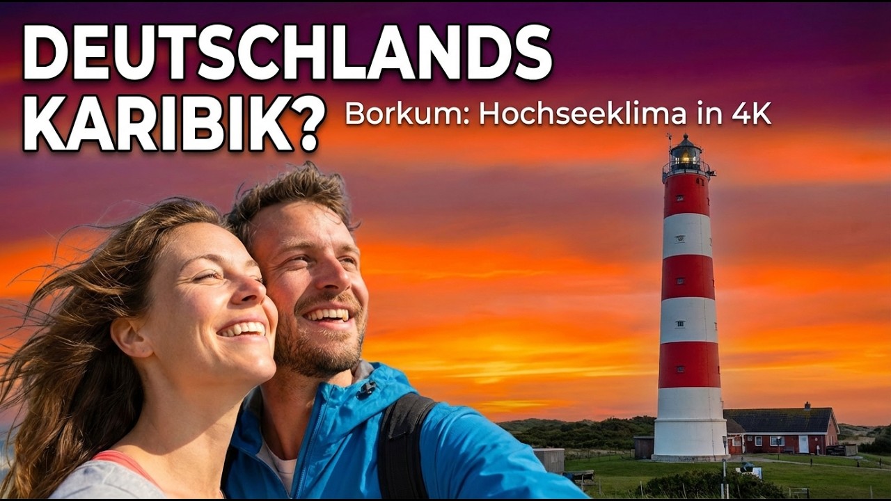 Was macht Borkum so besonders? | Deutschlands schönste Nordseeinsel in 4k! Sehenswürdigkeiten!
