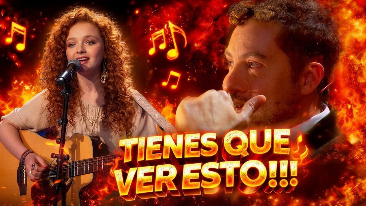 Cantó con su guitarra y dejó a todos sin palabras