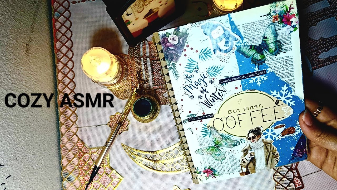 Cozy Winter Journaling ASMR ❄️ | Journal With Me (No Music)