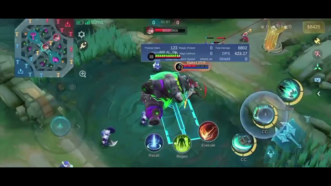 Tutorial bug grock double ultimate #mlbb #tutorial 