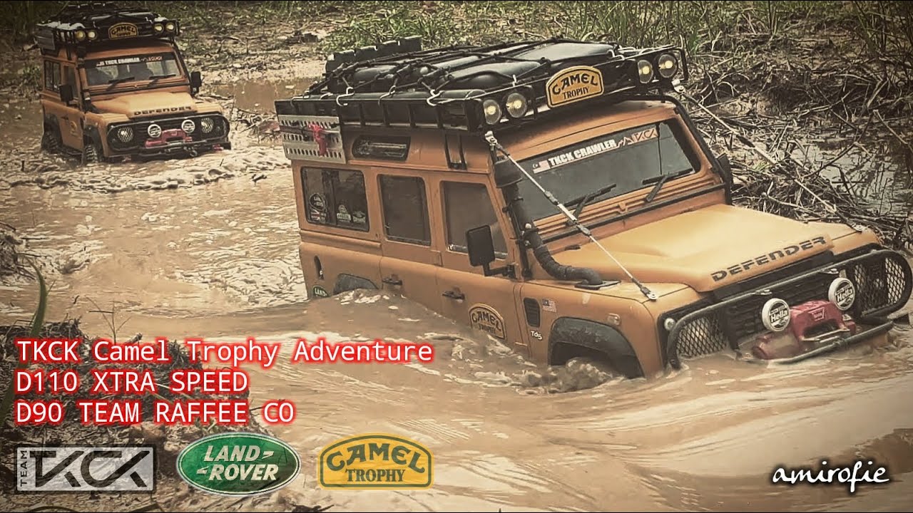 RC 1/10 Scale | Xtra Speed D110, Team Raffee D90 | TKCK Camel Trophy Adventure Trail | 03112021