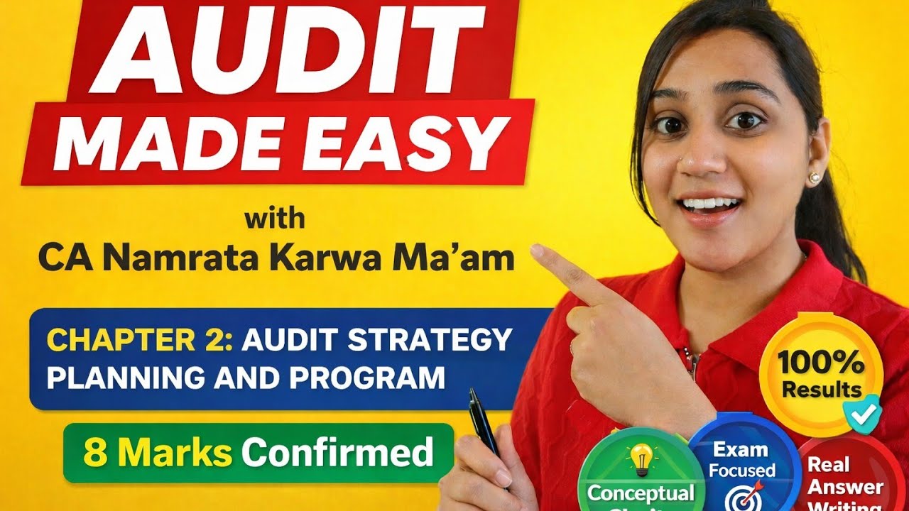 CA Inter Audit | 8 Marks Important Concept | Chapter 2 |  PART 2